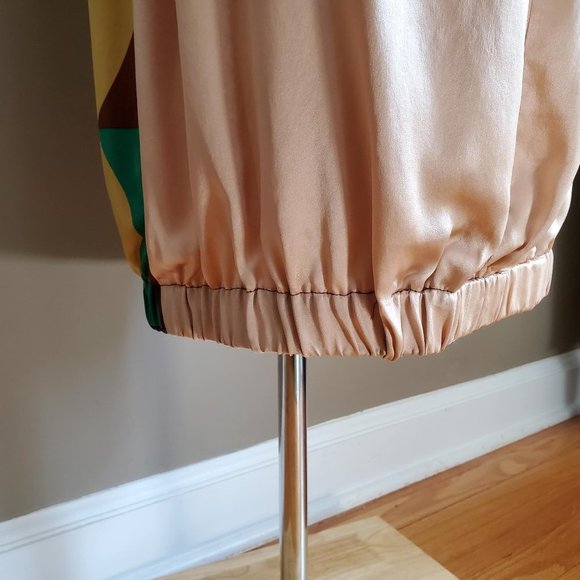 Tracy Reese 100% Silk Small Geometric Dress - Picture 4 of 9